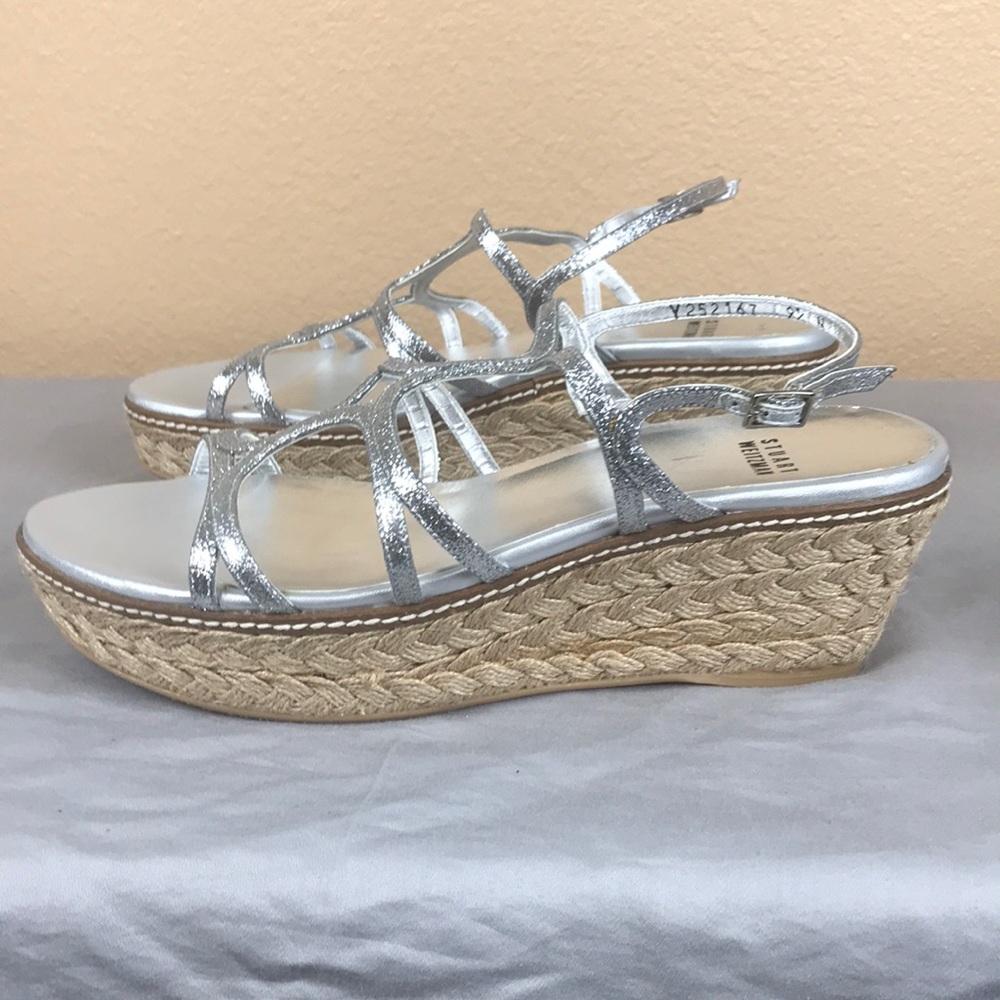 Stuart Weitzman Foursome platform sandals